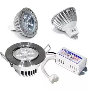 LED MR16 12V 할로겐전구 할로겐 안정기 컨버터 램프 매입등 일체형 4W 5W 6W 8W