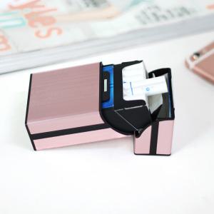 메탈 슬림 담배케이스 파우치 통째로 반자동 원터치