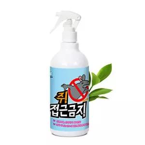 쥐접근금지 기피제 퇴치제 쥐약 쥐덫 제균 세정 차단 500ml