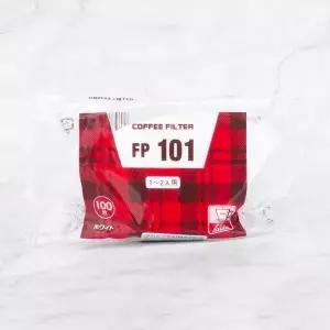 [카페뮤제오]칼리타 커피필터 fp101 화이트 1~2인용