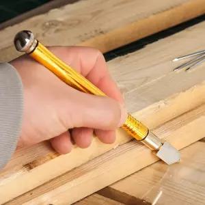 8-12mm 다이아몬드 유리칼(골드)/오일유리칼