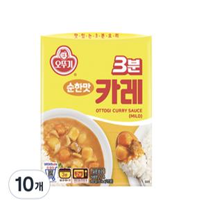 오뚜기 3분카레 순한맛200g x10개/