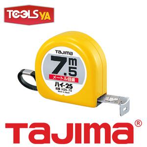 타지마 수동 줄자 7.5M (H25-75) 목수 전문가 인테리어줄자