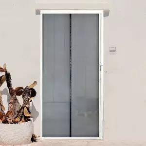 명성 현관 방충망 롤방충망 출입문 모기장 자동 현관문 촘촘 방충문 셀프시공