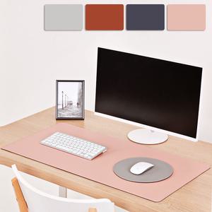 가죽 데스크매트 + 마우스패드 세트 책상매트 국내제작 책상깔판 데스크매트 컴퓨터 장패드