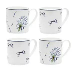 [대구백화점] [한국도자기]본차이나 라벤더부케 머그(4P세트)