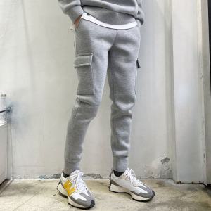 남자 베이직 네오프렌 밴딩 카고 트레이닝 팬츠