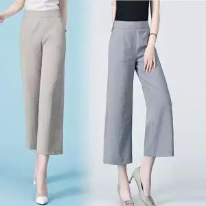 [하프클럽/힙제이]이지이지 8부 통바지 4XL까지 (쿨엠보) YH085