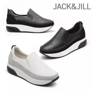 [잭앤질] 소가죽 키높이 스티치 슬립온(JA1183)