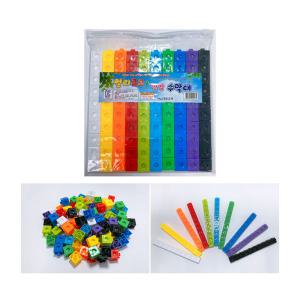 영운교재 멀티큐브 연결 수막대 100p (봉투) / 창의력발달