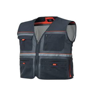 지벤 ZB-V1821 조끼 ZB1821 근무복 /가슴포켓/수납성좋은/활동성/휴대폰보관편한/작업조끼/근무복