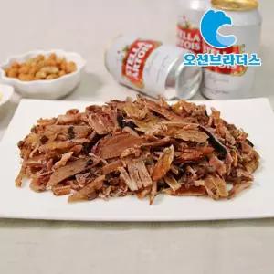 국내가공 맥반석 오징어 구이 파지 200g