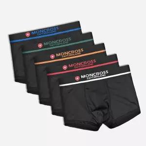 [하프클럽/스위스몽크로스]몽크로스 실크라인 남자팬티 드로즈 5종세트