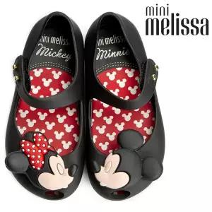 [미니멜리사] 울트라걸 디즈니 블랙 31738-01003 젤리 슈즈 아동 유아 아기 여아 신발 여름 샌들