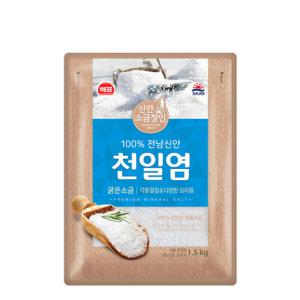 사조해표 천일염 1.5kg /100%국내산 굵은소금