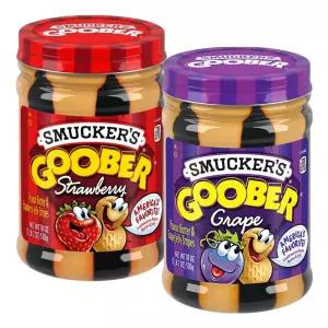 스머커스 구버 땅콩버터 510g X 2종(딸기+포도)