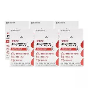 종근당건강 프로메가 오메가3 트리플 장용성캡슐 654mg x 60캡슐 x6박스