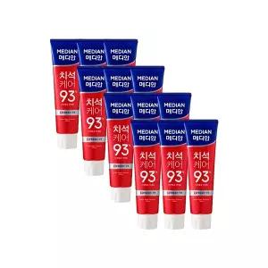 메디안 치석케어 치약 구취 120g, 3입, 4개