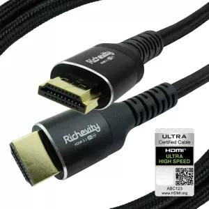 리체비티 HDMI 2.1 인증 4K 120Hz 듀얼 모니터 노트북 TV 연결 케이블 1M (0.6M 1M 1.5M 2M 3M 5M)