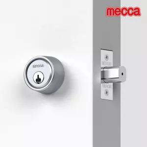메카락 데드볼트 A-155 크롬무광 90mm 두꺼운문 데드락 보조키 잠금장치 강당 목문