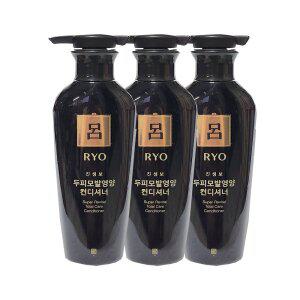 려 진생보 두피모발영양 컨디셔너 400ml x3개