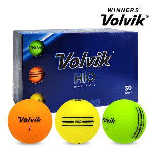[볼빅] 하이오 비비드컬러 무광 골프공 30구 2피스 고반발