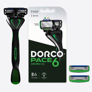 도루코 페이스6 면도기(기1+날2) / 면도기세트