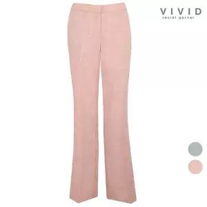 [비비드시크릿가너]여성 쿨링 여름 스판 하이부츠컷 정장 팬츠