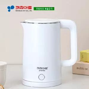 [한일스텐레스]키친아트 프리미오 이중보온 전기주전자1.8L