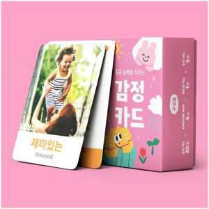 키즈 감정카드 아이성장을 돕는 교육용 바람 상황 행동 마음질문카드 백문백답