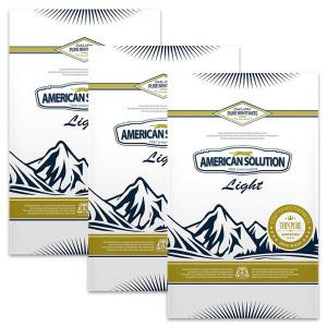 아메리칸솔루션 라이트 6kg 씬퓨어 x 3개