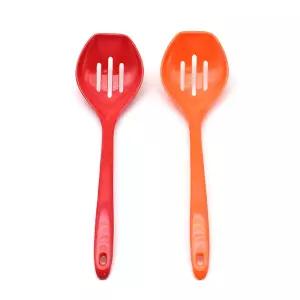 멜라민 구멍 만두스푼 대 (색상랜덤) 요리용 업소용 가정용