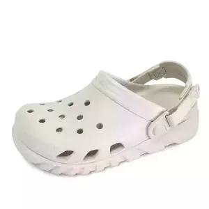 크록스 듀엣 맥스2 클로그 샌들 슬리퍼 스투코 208776-160