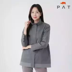 [PAT 여성] 배색 사파리 힙기장 점퍼_MI61301