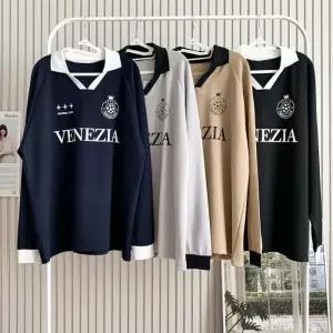 ONM 남여공용 4컬러 오버핏 베네치아 카라 져지티셔츠