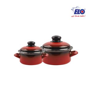 ELO 빨강법랑 2종 일반형 14cm+16cm