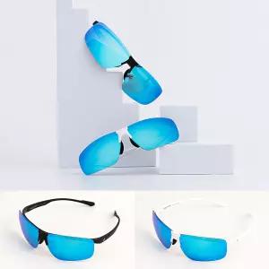 14g 초경량 고글 블루 컬러 미러 낚시 등산 스포츠 레저 비츠로만 선글라스