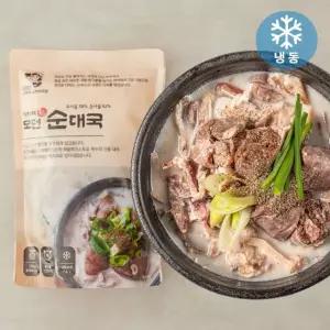 [박지혜모던순대국] 잡내없는 사골 순대국 순댓국 순대국밥 650g X 5팩