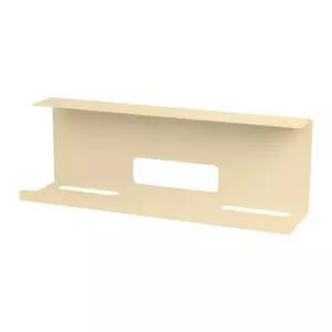 멀티탭 공유기 무타공 거치대 특대형플러스 베이지 책상 선반 고정형 전선 정리 콘센트 정리함