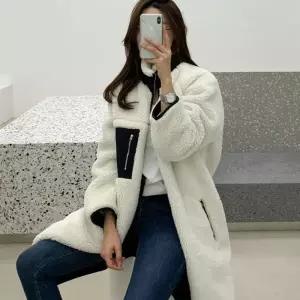 ONM 남녀 양면 스타일 롱후리스 4컬러 1P 고품질 루즈핏