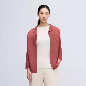 [플리츠미](의정부점)쉬폰 노카라 가디건_EPCDS125001