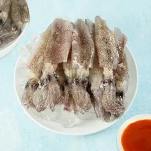 녹진하고 신선한 통찜용 한치 500g x 2팩 (총 1kg)