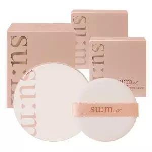 숨37 선 어웨이 쿨링 선 씨씨 이엑스 스페셜 기획세트 (본품1+리필2) /선쿠션