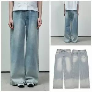 [행텐]여성 링클 브러쉬 슈퍼와이드 데님_더스티블루10520-155-404-10_CC