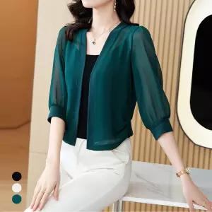 퍼프칠부레이어드가디건_HL5MCD001C