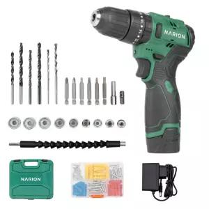 나리온 12V 전동드릴 풀세트 NJ120 충전 드릴 가정용 드라이버