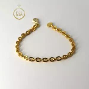 [가앤] 24k순금 심플 기본 검인 체인팔찌 7.50g