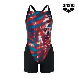 [아레나수영복] 오션크러쉬 아동 3부 반신 수퍼플라이백 A5SG1PG62RED