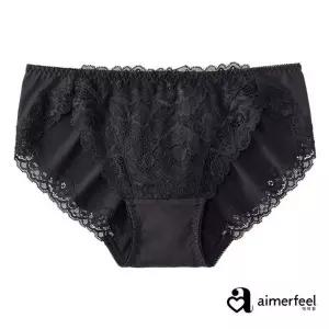 갤러리아 Style Up 노라인 삼각팬티 1100821(블랙_BL)