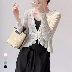 KARRA 러플플라이가디건_A5M0139